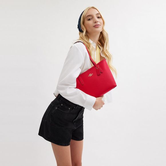 NWT Coach Outlet Small City Tote Bag - Picture 4 of 5